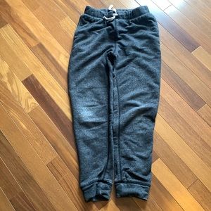 Childrens Place charcoal jogging pants, size large (10/12)